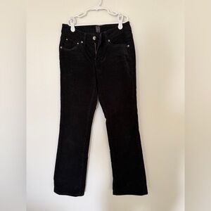 Women’s JAG Black Corduroy Bootcut Pants
